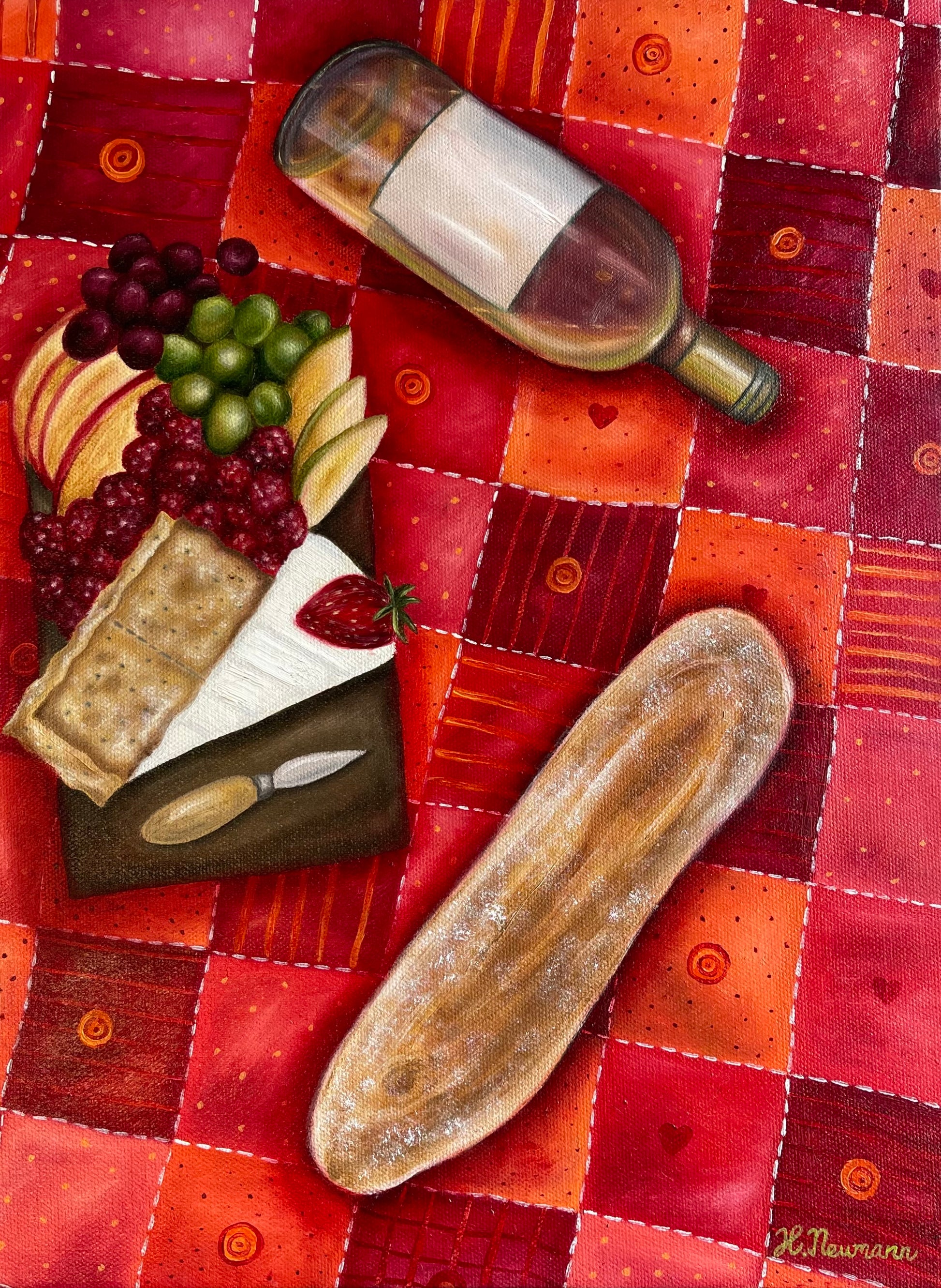 Picnic at Villa Borghese Original