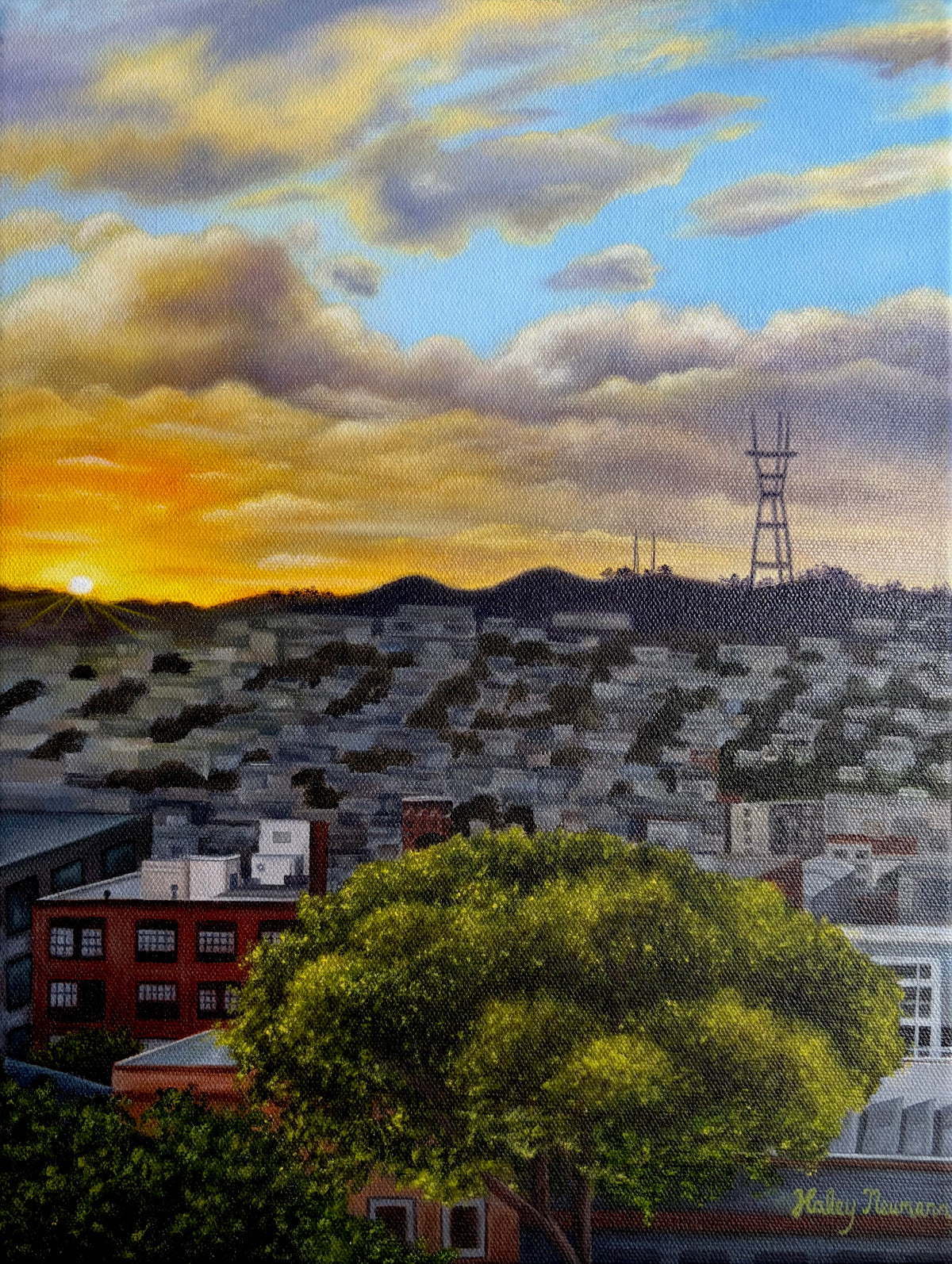 Sutro at Dusk (Commission)